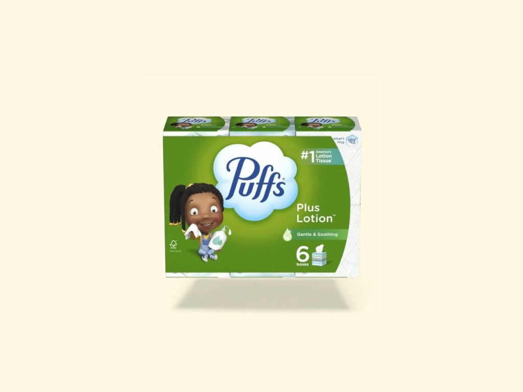 Puffs Plus Lotion Facial Tissues