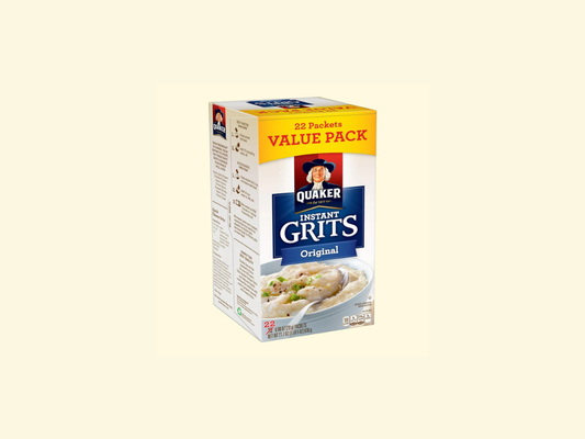 Pourquoi les grits instantanés Quaker Original (28 g, lot de 10) constituent le petit-déjeuner idéal | Treatspree