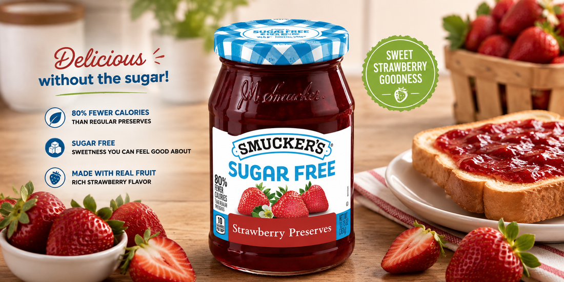 Smucker's Strawberry Preserves Sugar Free, 12.75 Ounces