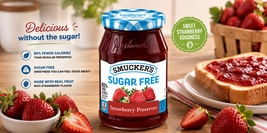 Smucker's Strawberry Preserves Sugar Free, 12.75 Ounces
