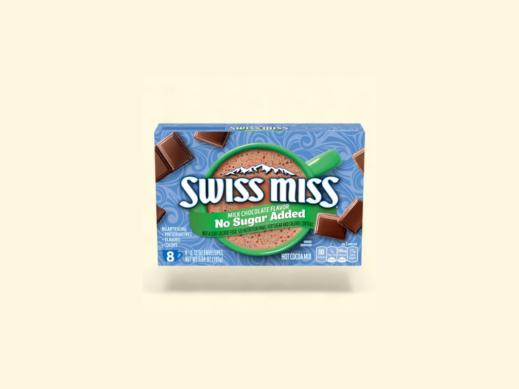 Swiss Miss Sugar Free Milk Chocolate Flavoured Hot Cocoa Mix