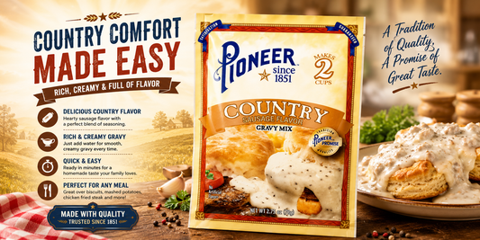 Pioneer Country Sausage Flavoured Gravy Mix 78g Review, Uses & Buying Guide