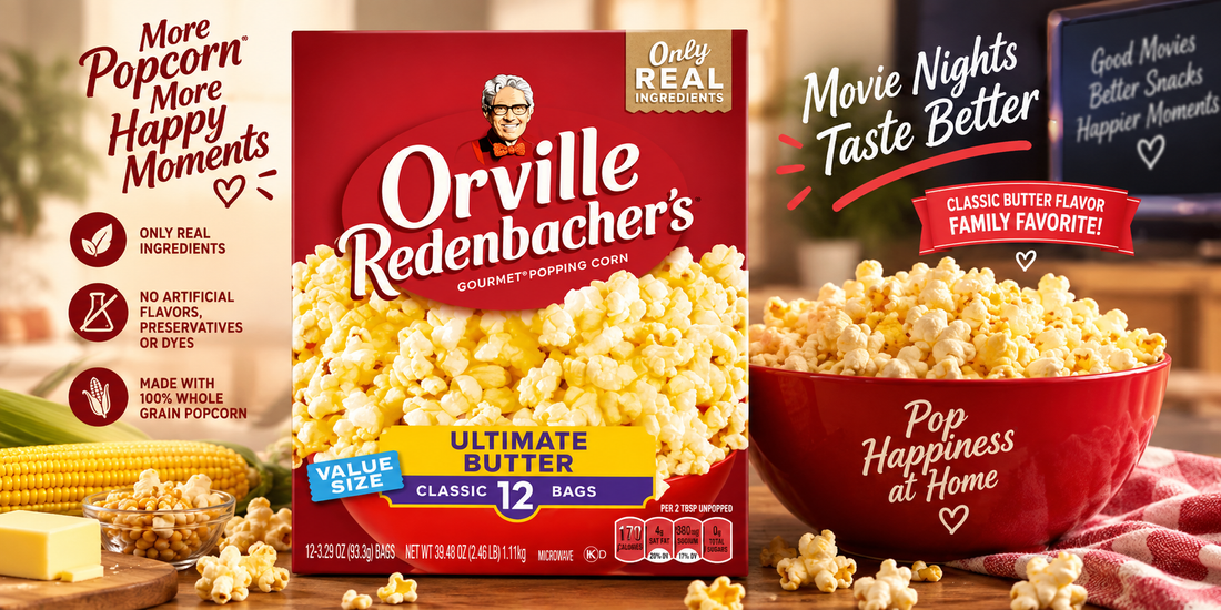 Orville Redenbacher's Ultimate Butter Popcorn, 2.29 oz., 12-Count — Is It Worth It? | Treatspree Review