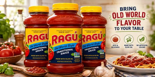 Ragu Old World Style Traditional Pasta Sauce (45 oz, 3-Pack) — The Classic Sauce Every Kitchen Needs