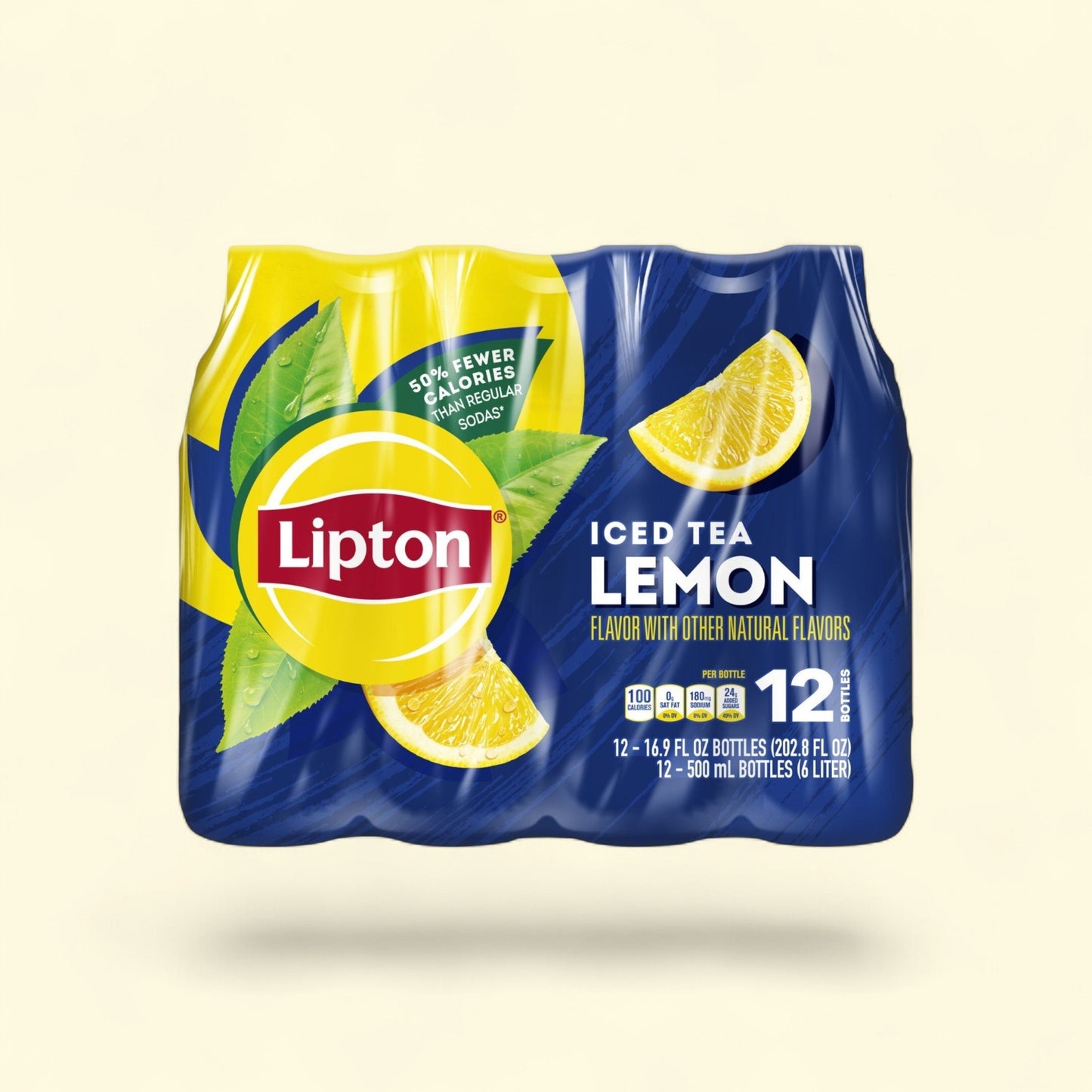 Lipton Lemon Iced Tea, Multipack Bottles — authentic US product shipped worldwide by Treatspree