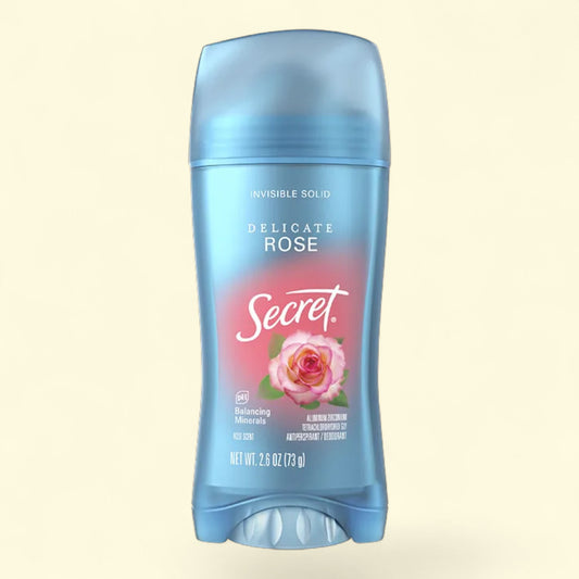 Secret Antiperspirant Deodorant, Rose Scent, 2.6 oz