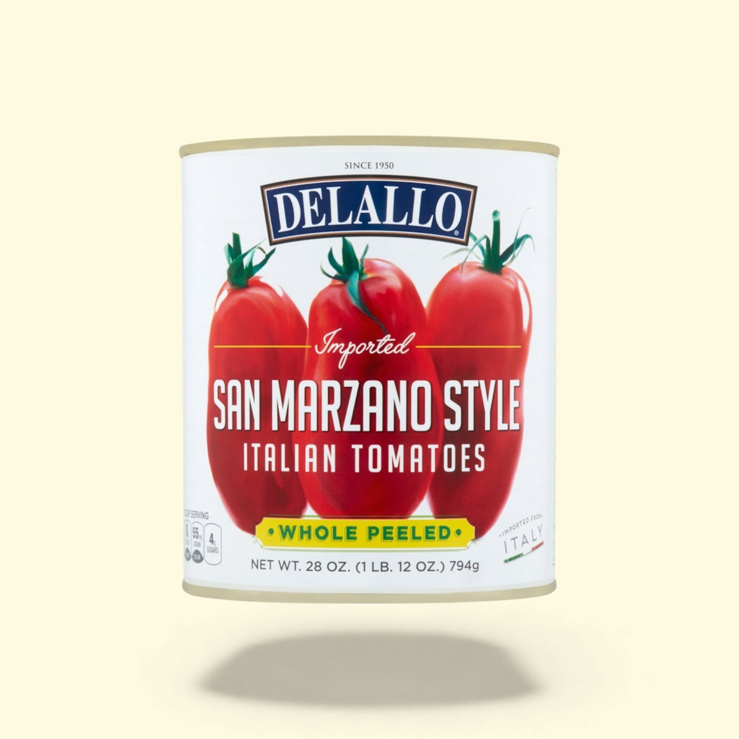 DeLallo® San Marzano Style Whole Peeled Italian Tomatoes 15 oz — authentic US product shipped worldwide by Treatspree