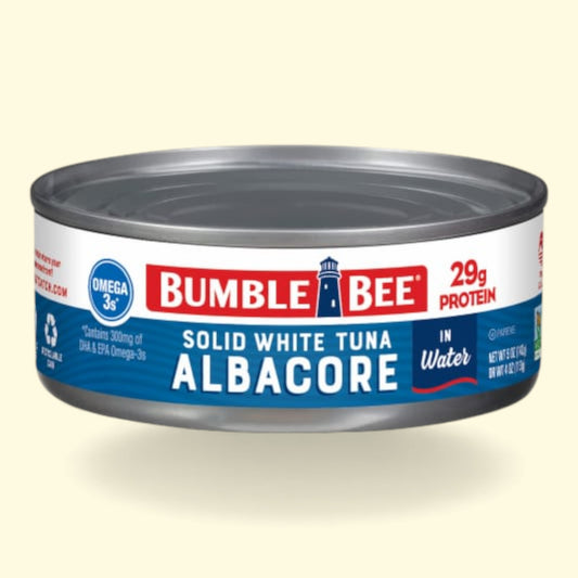 Bumble bee solid white tuna albacore
