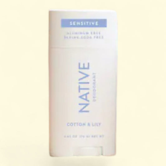 Native deodorant stick for sensitive skin