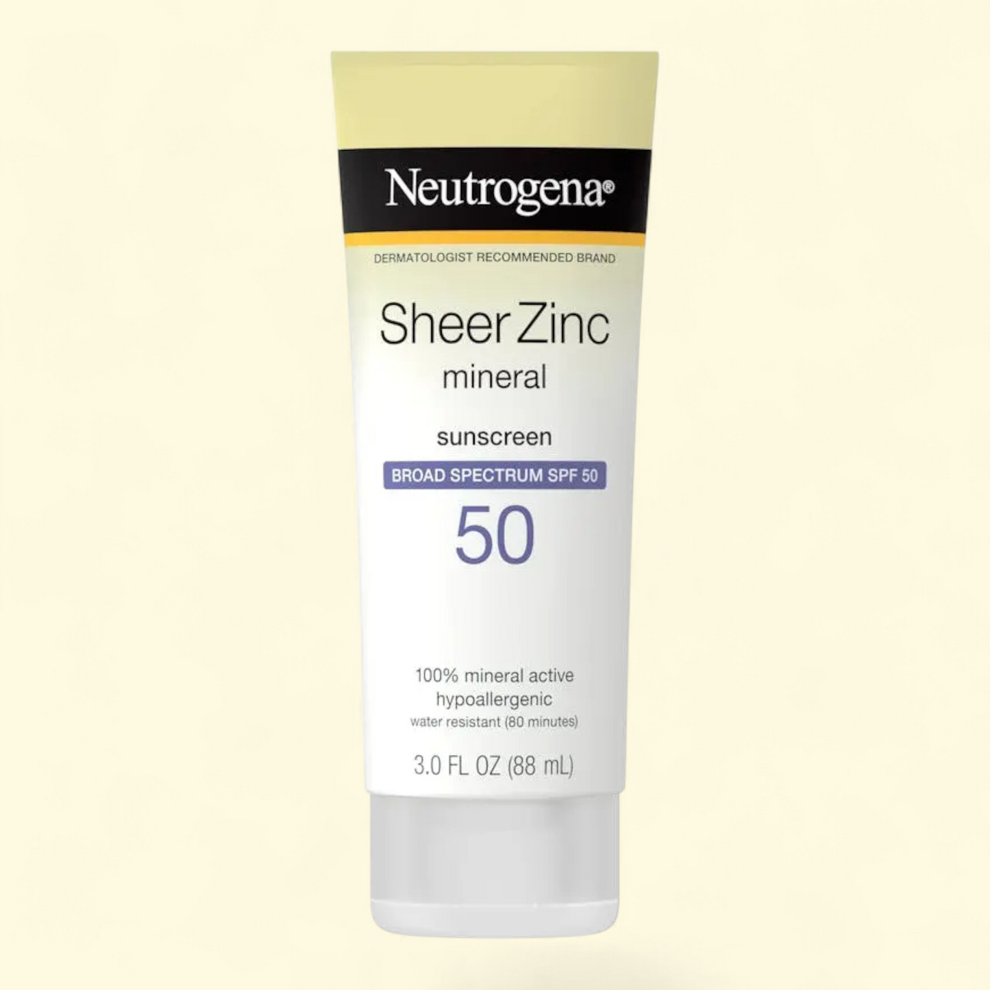 Neutrogena Sheer Zinc Sunscreen Lotion, 3 fl. oz.