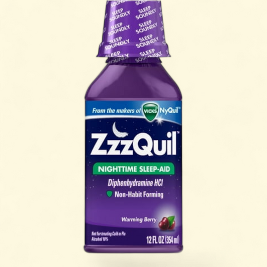 Vicks ZzzQuil Sleep Aid Liquid, 12 Fl oz