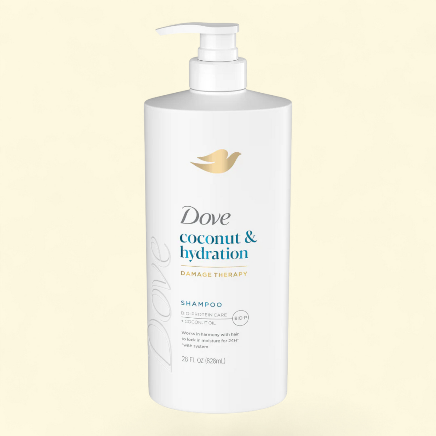 Dove Shampoo, Coconut & Hydration, 28 oz