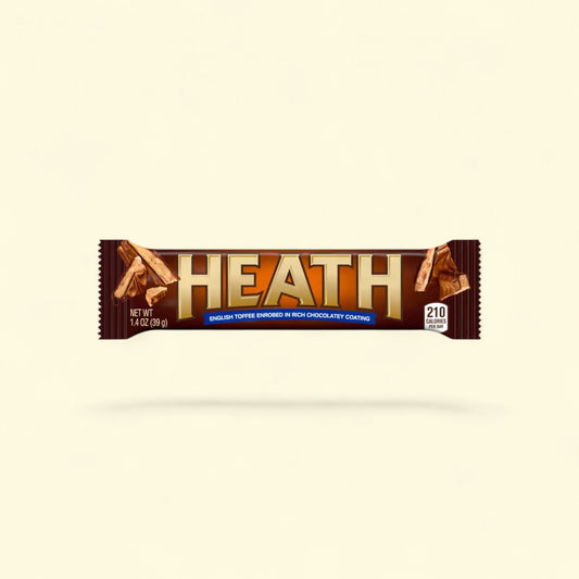 HEATH Chocolatey English Toffee Candy Bar, Standard Size — authentic US product shipped worldwide by Treatspree