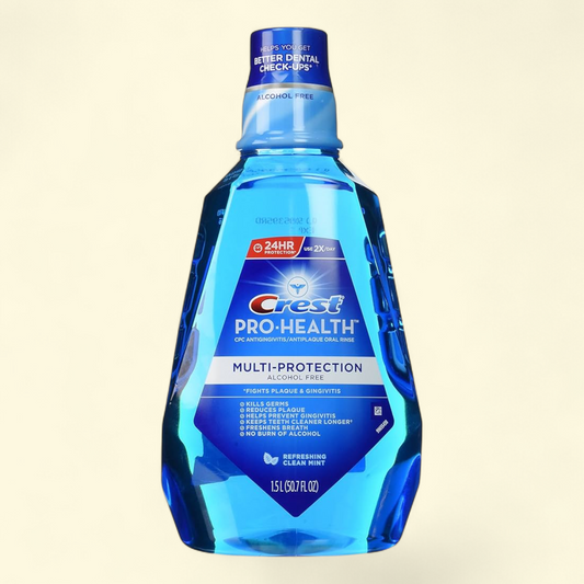 Crest Pro Health Mouthwash, Clean Mint, 1.5 L