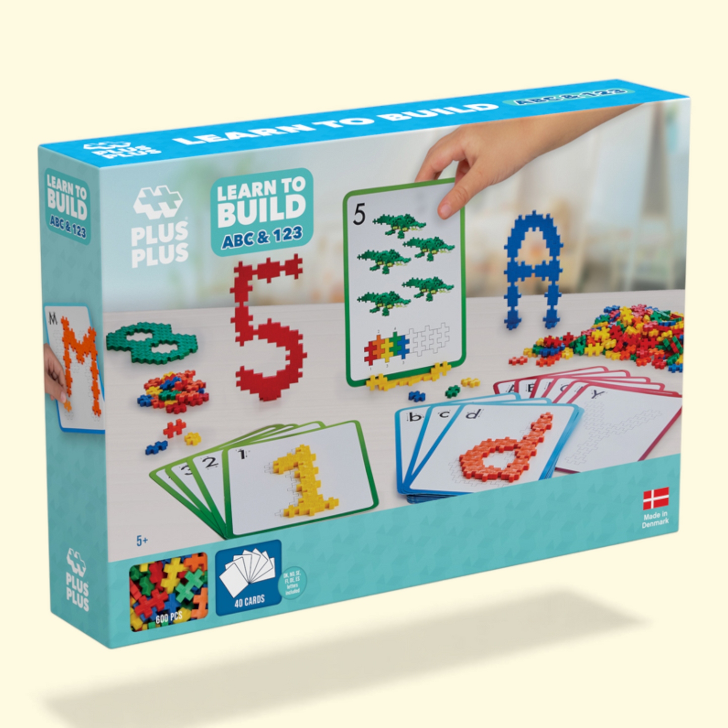 PLUS PLUS, Learn to Build ABC & 123, 400 Pieces — authentic US product shipped worldwide by Treatspree