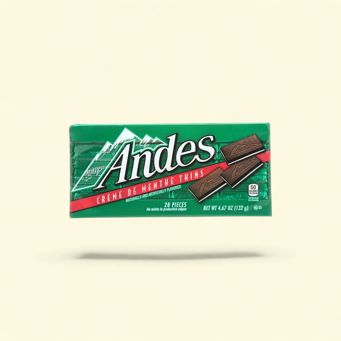 Andes Crème de Menthe Thin Mints, 4.67 oz. — authentic US product shipped worldwide by Treatspree