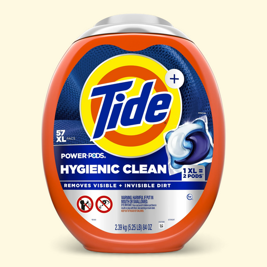 Tide Power PODS Laundry Detergent Pacs, Original Scent, 57 Count