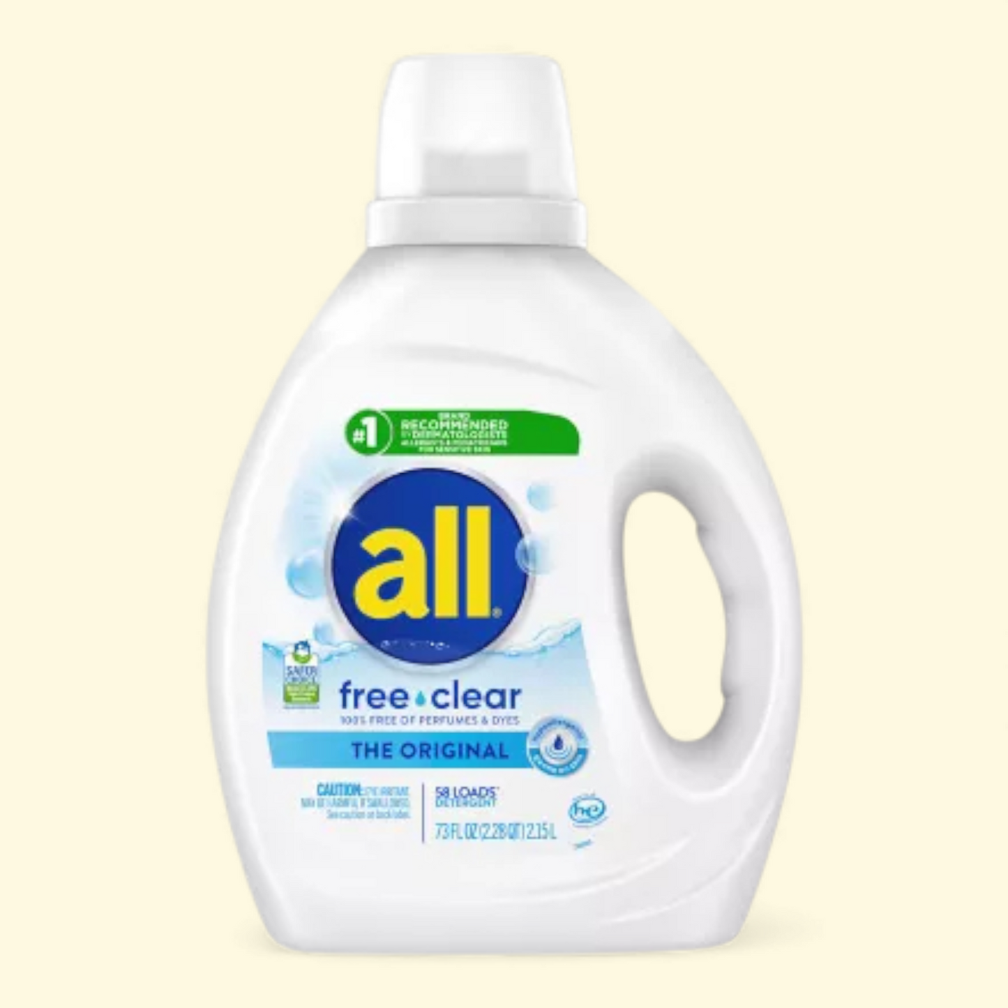 All Liquid Laundry Detergent, 73 Ounce