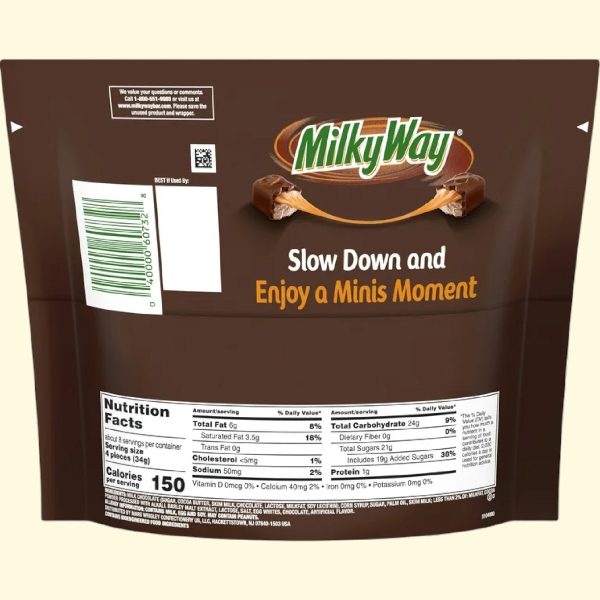 Milky Way Minis Chocolate Bars, Sharing Size - 9.7 oz