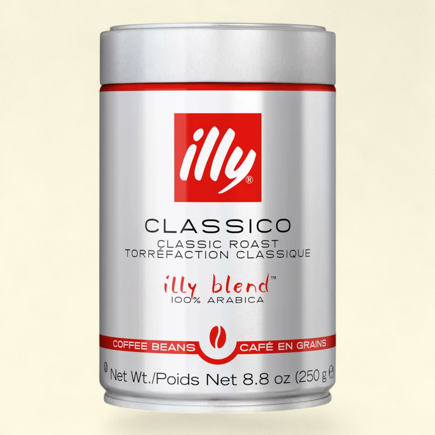 Illy Classico Blend Medium Roast Whole Bean Coffee, 12 oz.
