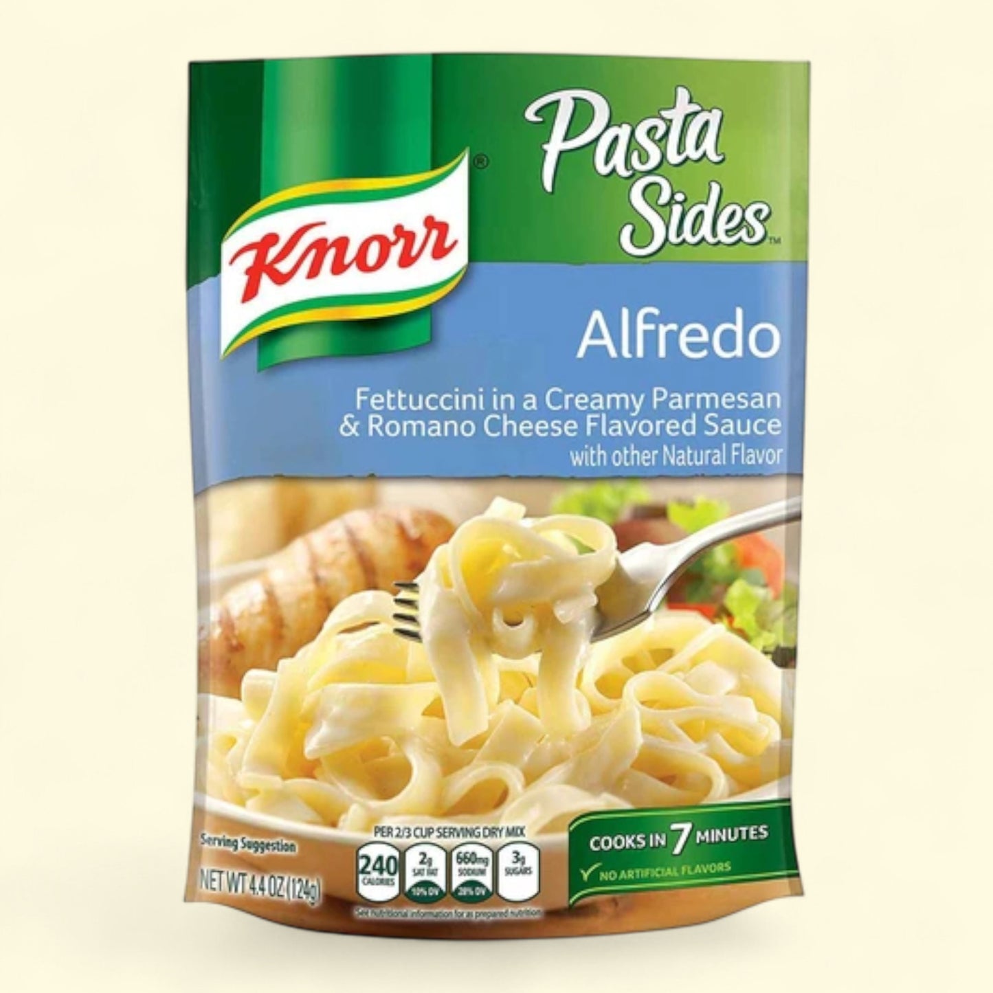 Knorr Fettuccine Alfredo Pasta Sides, 4.4 oz