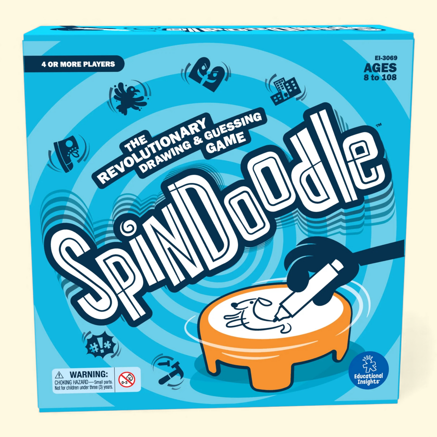 Educational Insights Spindoodle, Family Game Night, Ages 8+