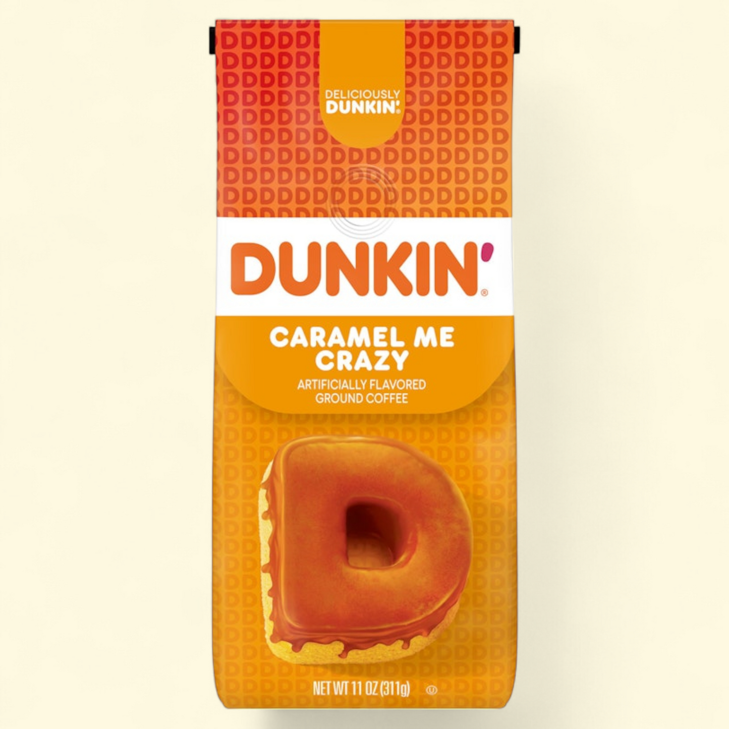 Dunkin' Caramel Me Crazy Ground Coffee, 12 oz