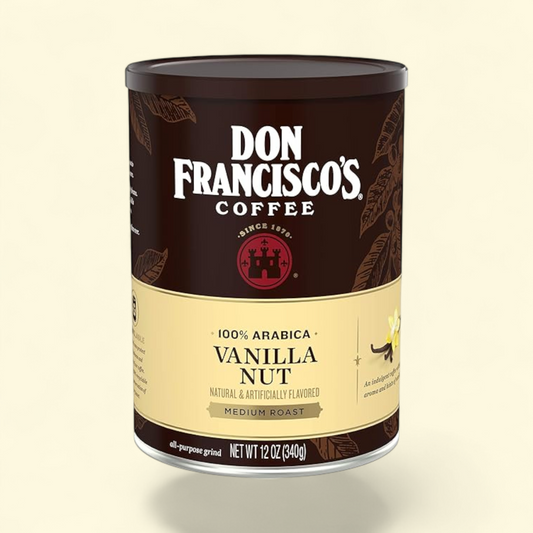 Don Francisco's Vanilla Nut Medium Roast Ground Coffee, 12 oz