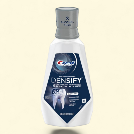 Crest Pro Health Densify Mouthwash, Clean Mint, 32 fl oz