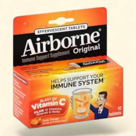 Airborne Vitamin C Immune Support Effervescent Tablets, 10 ct