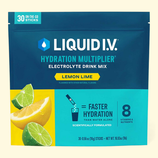 Liquid I.V. Hydration Multiplier Drink Mix, Lemon Lime, 30 ct.