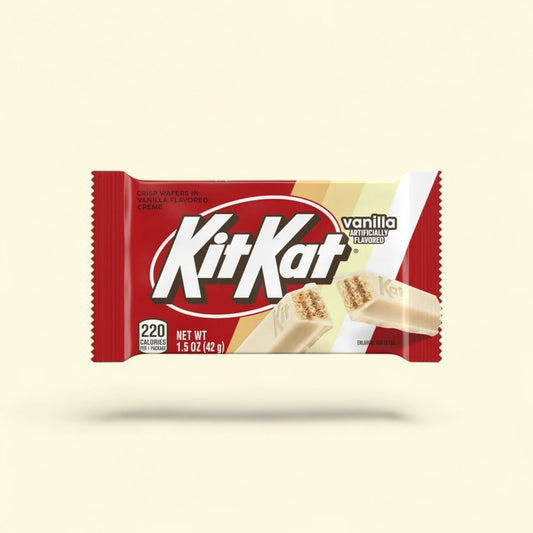 Kit Kat Vanilla Wafer Candy, 1.5 oz — authentic US product shipped worldwide by Treatspree