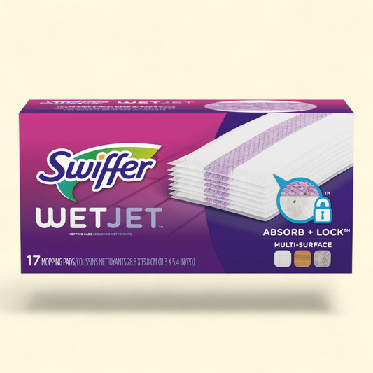 Swiffer Wet Jet Mop Cleaning Pads Refill, 24 Count