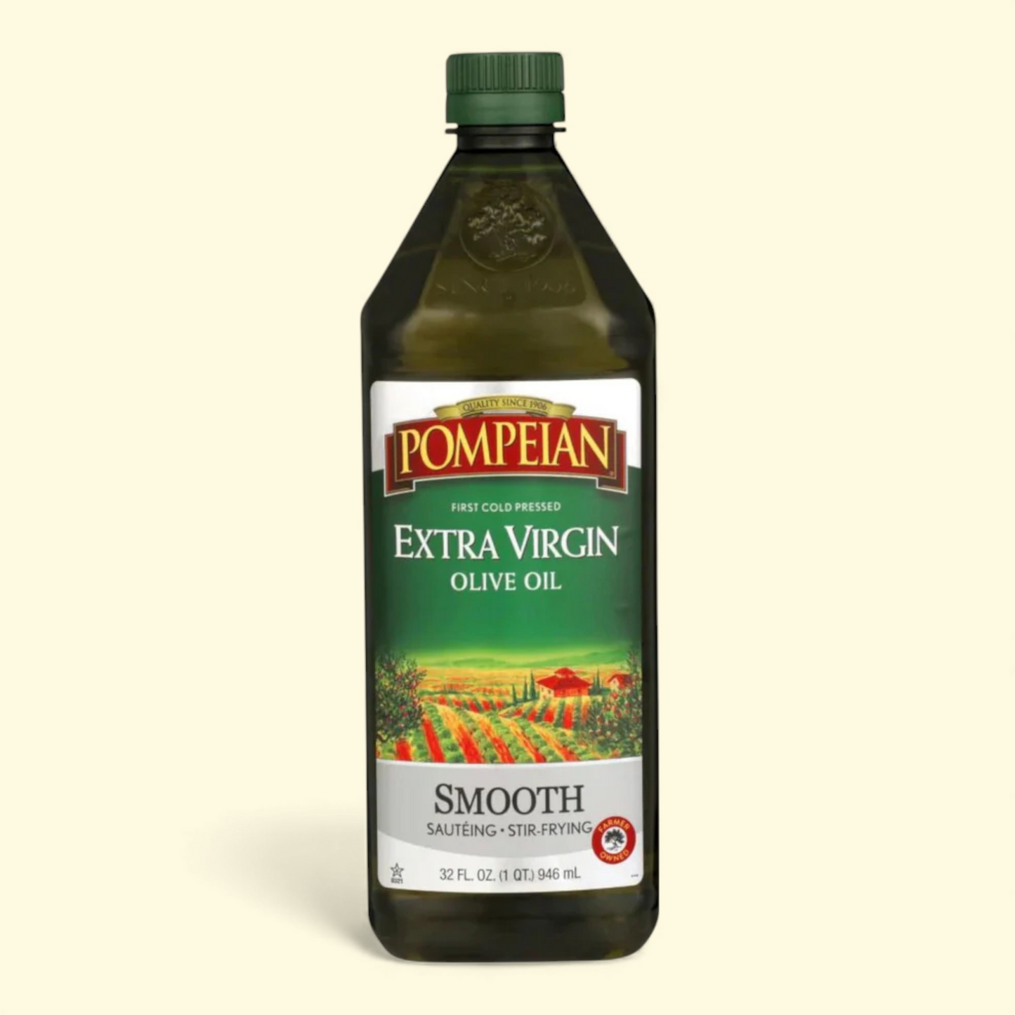 Huile d'olive extra vierge Pompeian Smooth, 946 ml