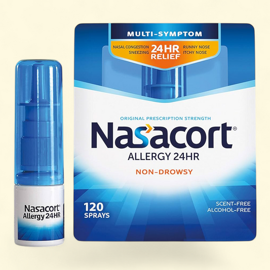 Nasacort Allergy Nasal Spray, 120 Sprays, 0.57 fl. oz.
