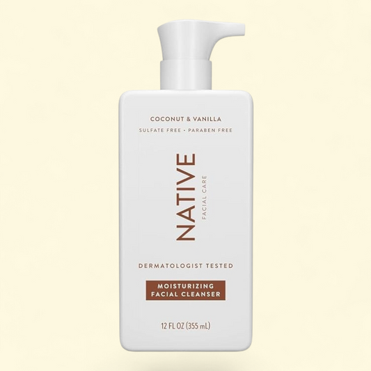 Native Facial Cleanser, Coconut & Vanilla, 12 fl oz
