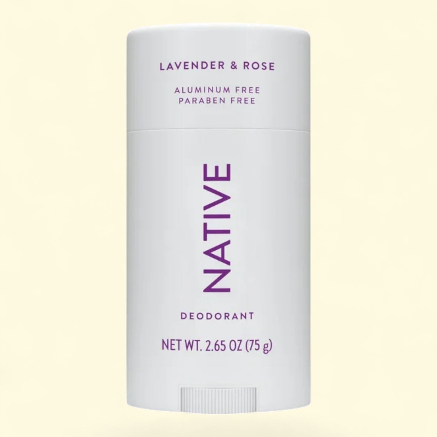 Native Natural Deodorant, Lavender and Rose, 2.65 oz