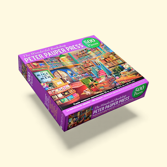The Wonderful Bookshop 500-Piece Puzzle