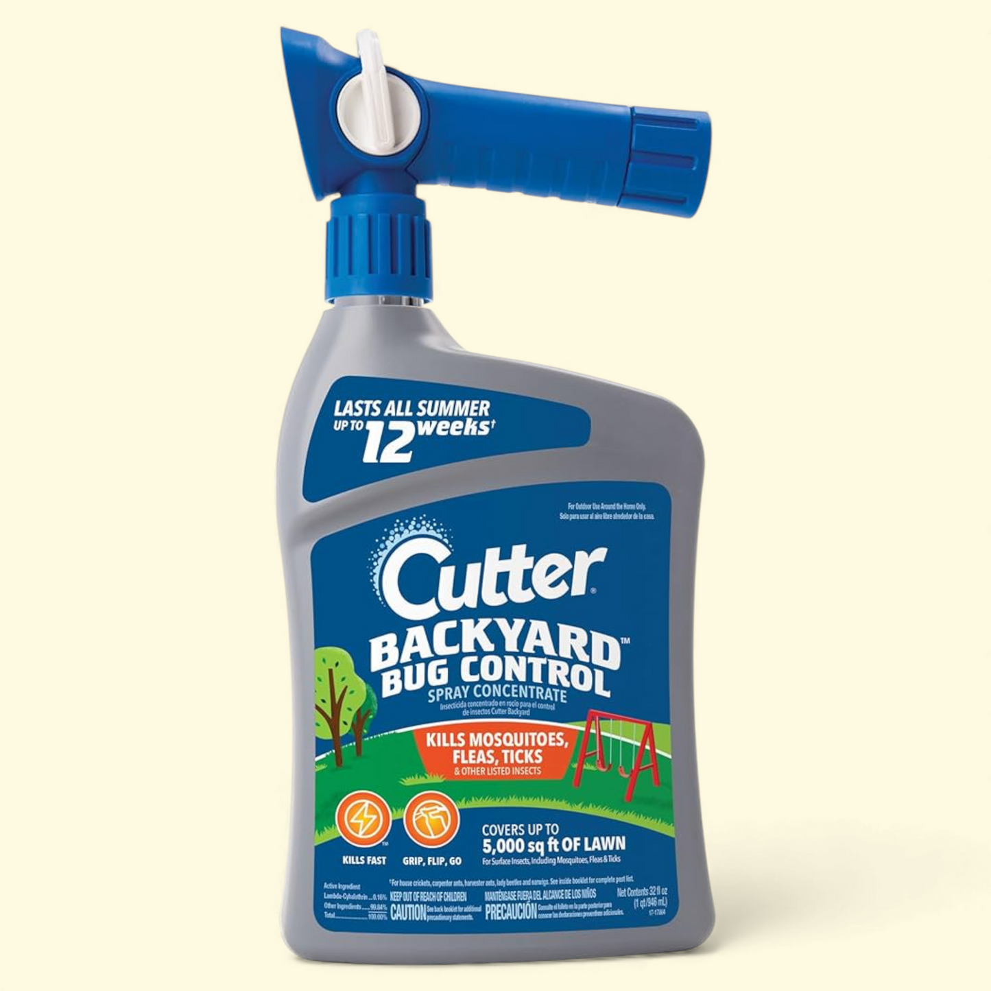 Cutter Backyard Bug Control Spray Concentrate, 32 Ounce