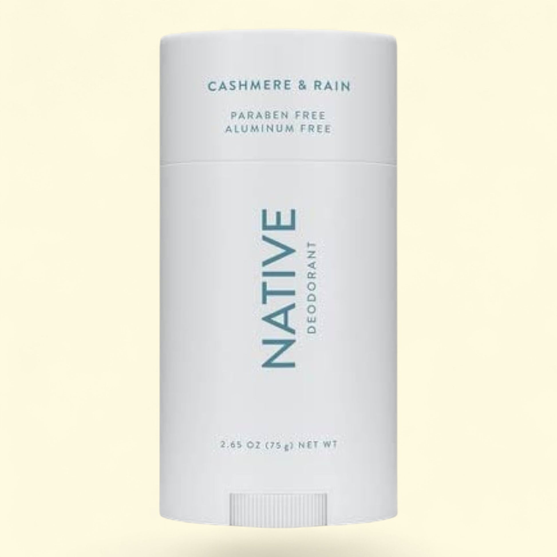 Native deodorant stick in cashmere & rain scent