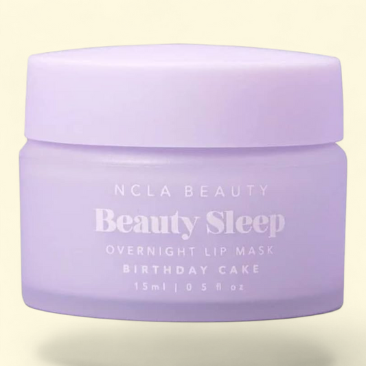 NCLA Beauty Beauty Sleep Overnight Lip Mask, Birthday Cake, 15 ml