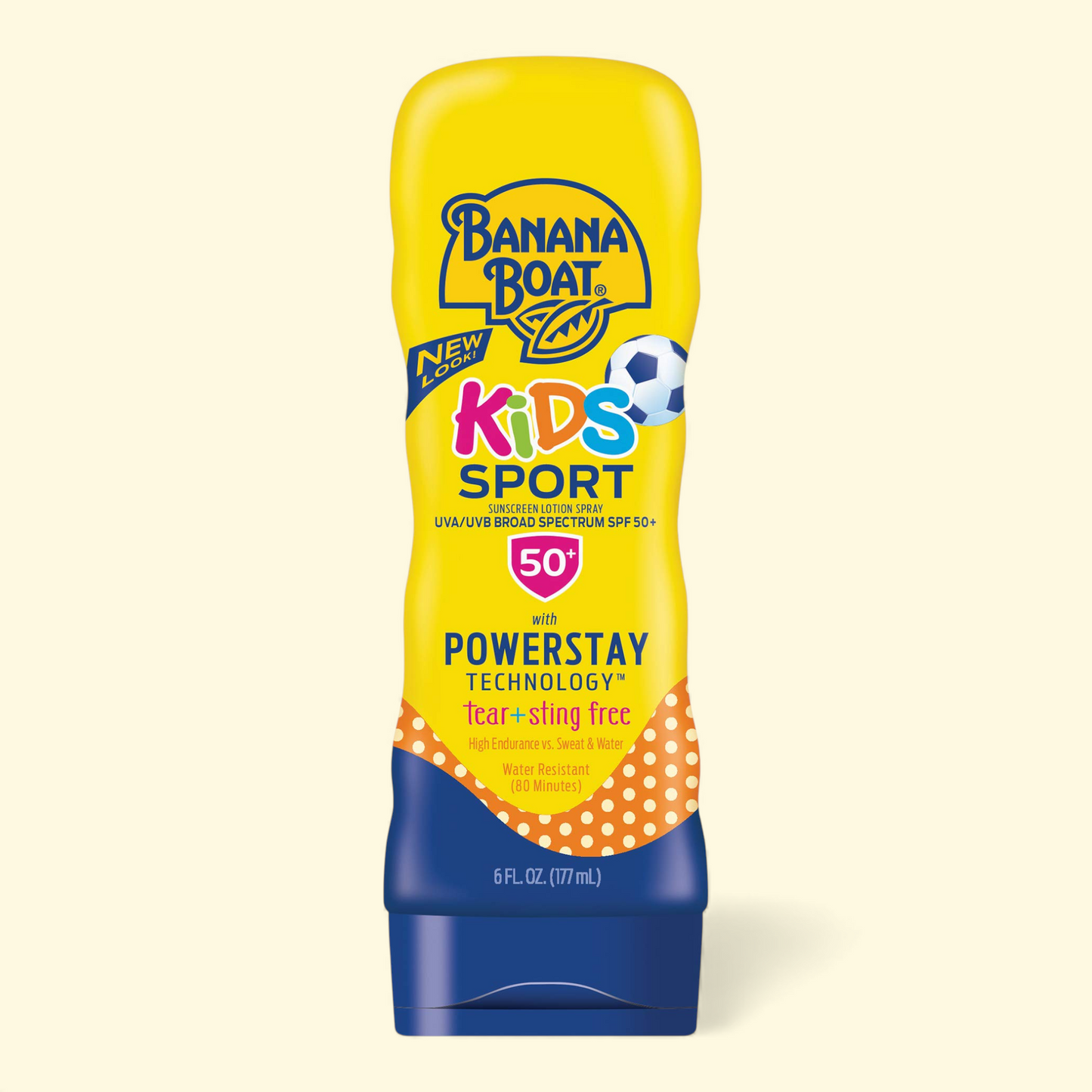 Banana Boat Kids Sport SPF 50 Sunscreen Lotion, 6 fl oz — authentic US product shipped worldwide by Treatspree