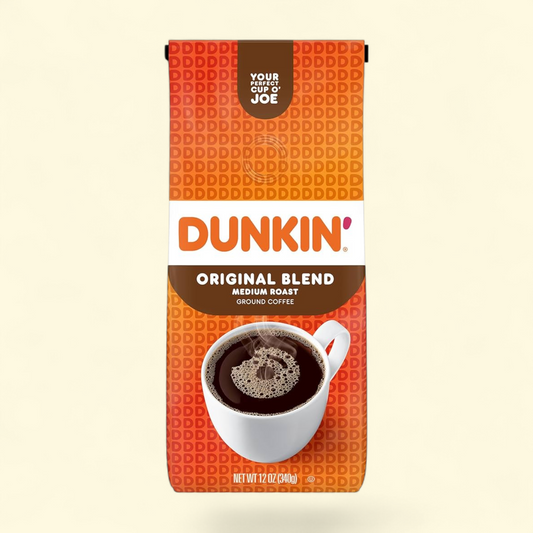 Dunkin' Original Blend Ground Coffee, Medium Roast, 12 oz