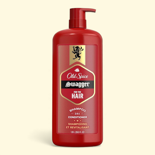 Old Spice Swagger 2-in-1 Shampoo and Conditioner, 39.9 fl. oz.