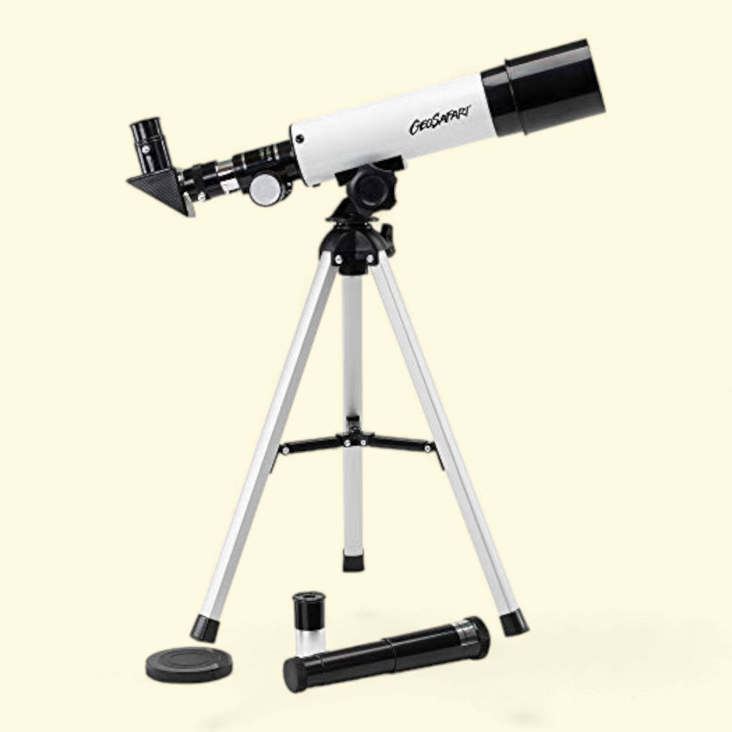 Educational Insights GeoSafari Vega 360 Beginner Telescope, 80x Magnification, Age 7+