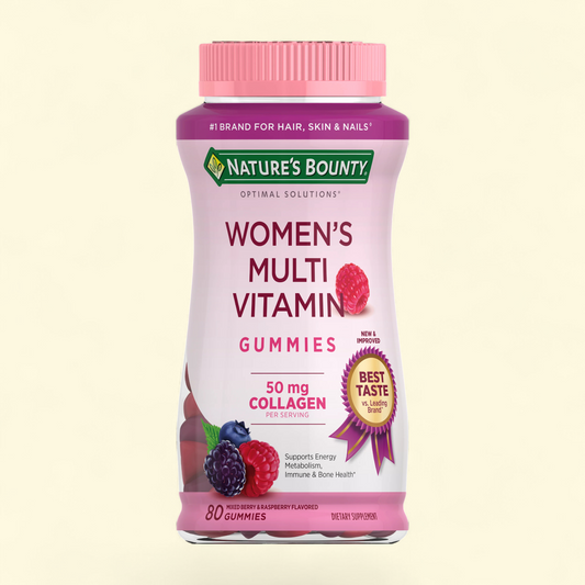 Nature's Bounty Women's Multivitamin Gummies with Collagen, 80 Ct