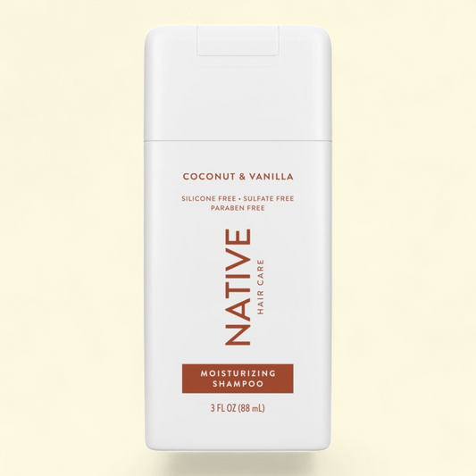 Native Moisturizing Shampoo, Coconut & Vanilla, 3 oz