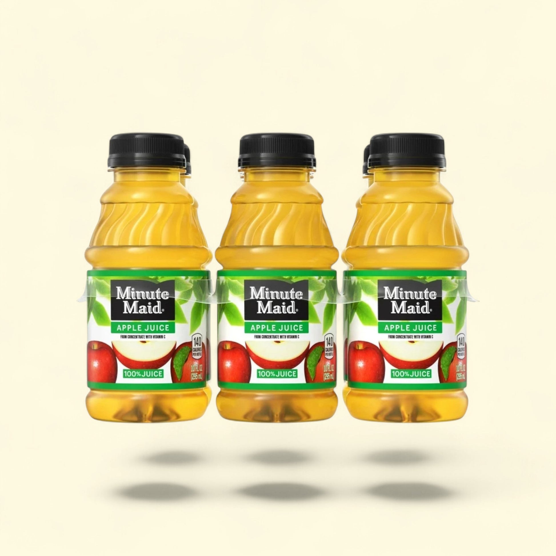 Minute Maid Apple Juice Drink, 10 fl oz, 6 Bottles — authentic US product shipped worldwide by Treatspree