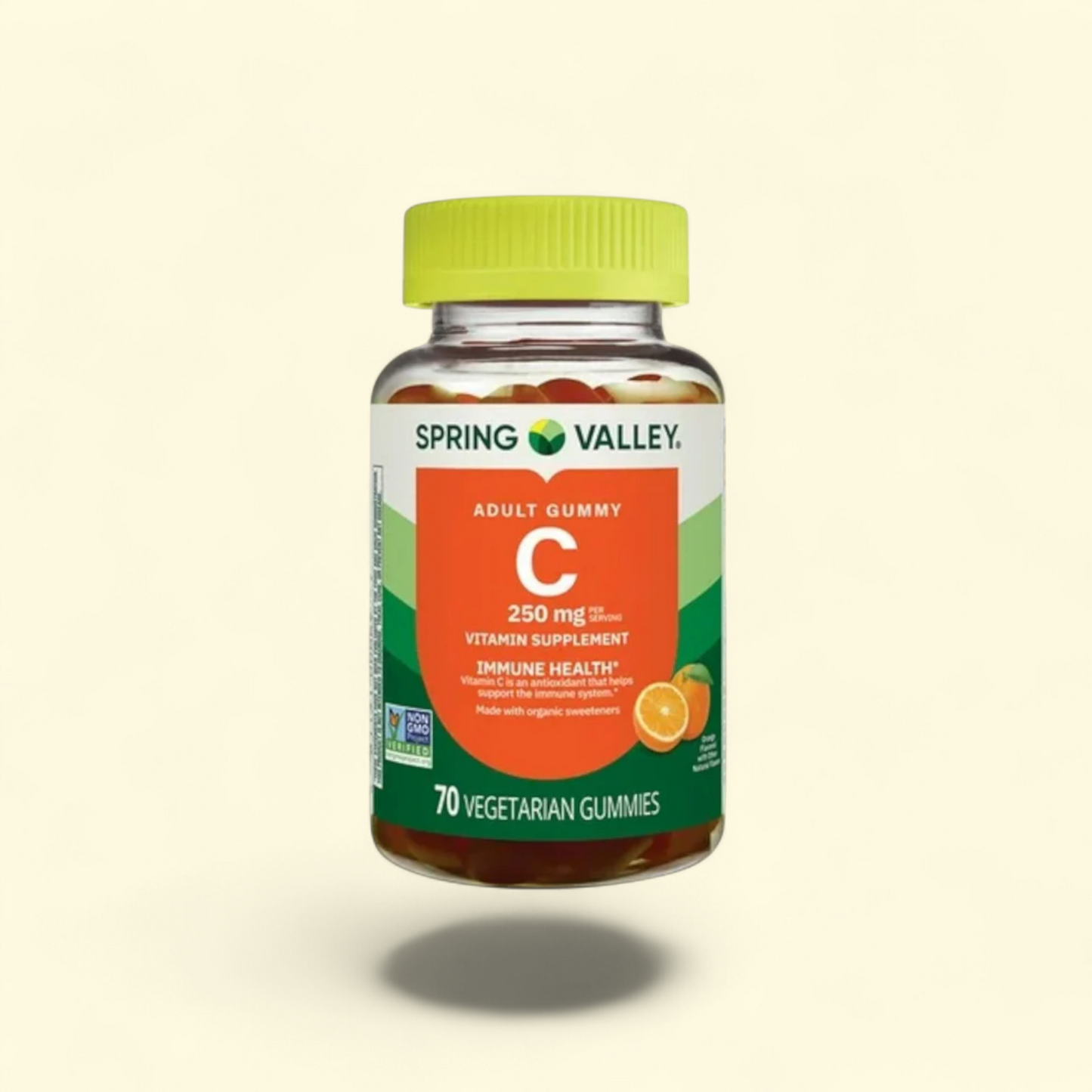 Spring Valley Vitamin C Supplement Vegetarian Gummies, 250 mg, 70 C... — authentic US product shipped worldwide by Treatspree