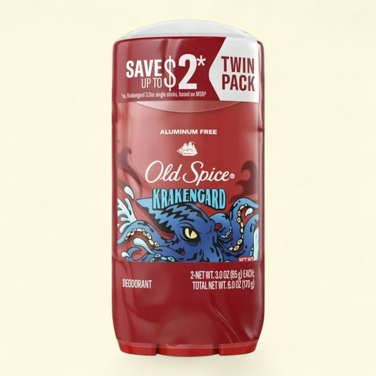 Old Spice Deodorant, Krakengard, 2x 3oz